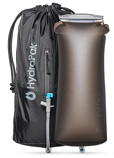 Канистра HydraPak Pioneer 10 л чёрный - Фото 2 большая
