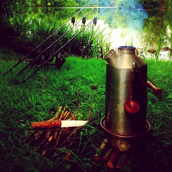 Самовар Kelly Kettle Base Camp Steel 1,6 л - Фото 4 большая