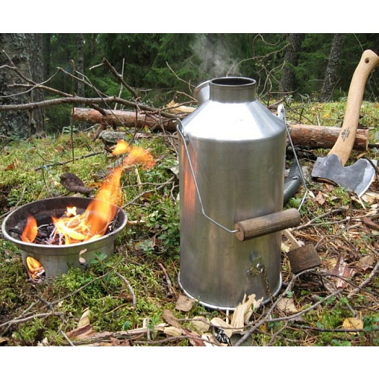 Самовар Kelly Kettle Base Camp Steel 1,6 л - Фото 6 большая