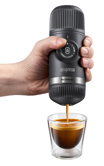 Кофемашина WACACO Nanopresso + кейс - Фото 2 большая