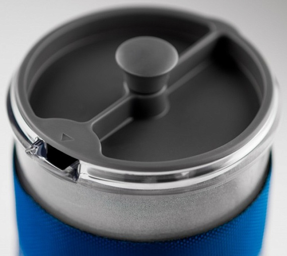 Кофе-пресс GSI Java Press 1,5 Blue - Фото 2 большая