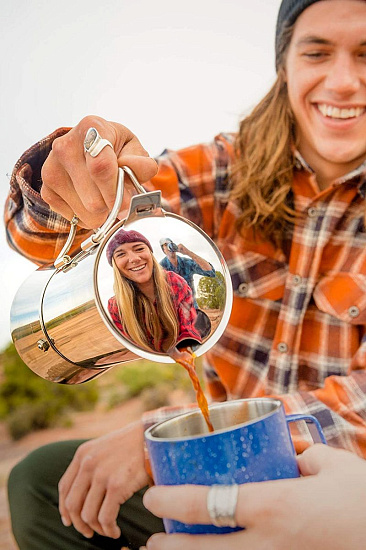 Кофеварка гейзерная GSI Moka Espresso - Фото 5 большая