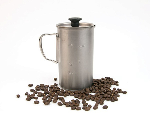 Набор для кофе Snow Peak CAffe Latte Press - Фото 3 большая