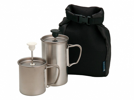 Набор для кофе Snow Peak CAffe Latte Press - Фото 1 большая