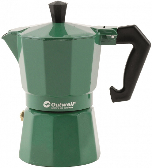 Кофеварка гейзерная Outwell Manley M Expresso Maker Deep Sea - Фото 1 большая