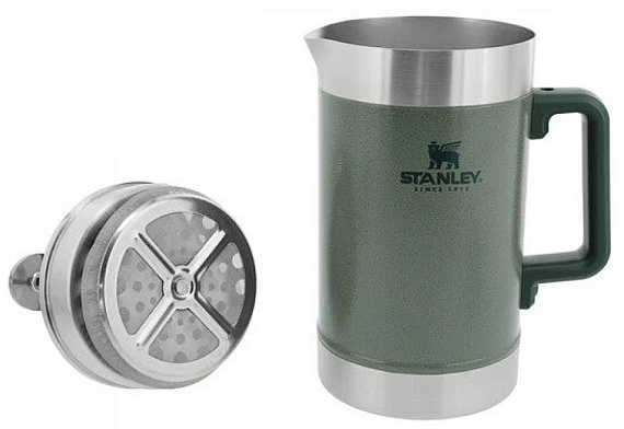 Френч-пресс Stanley Classic 1,6L Зелёный - Фото 3 большая