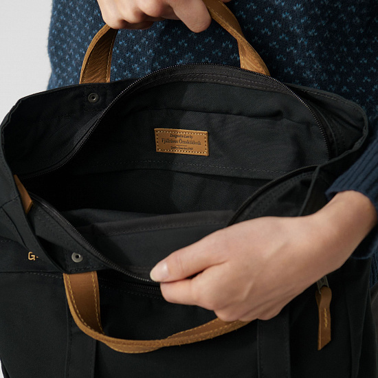 Сумка Fjallraven Totepack No.1 Dark Garnet - Фото 9 большая