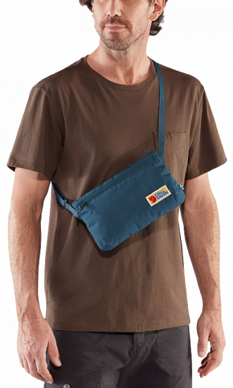 Сумка Fjallraven Vardag Pocket Black - Фото 3 большая
