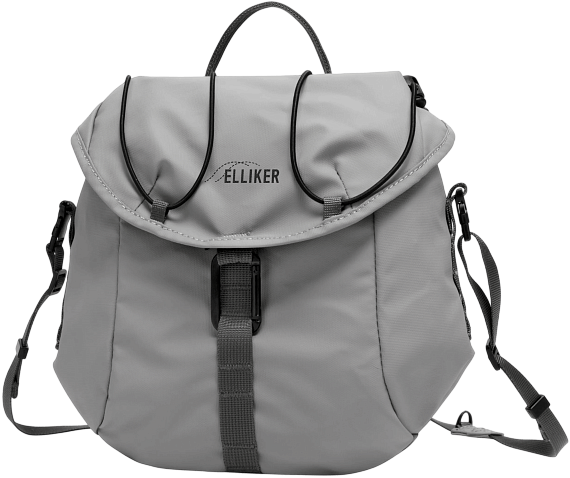 Сумка Elliker Fells Crossbody 4 Light Grey - Фото 5 большая