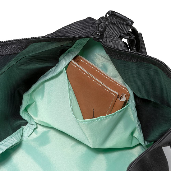 Сумка Mizuno Holdall Waso Black/Mint - Фото 3 большая