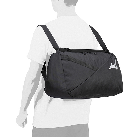 Сумка Mizuno Holdall Waso Black/Mint - Фото 4 большая