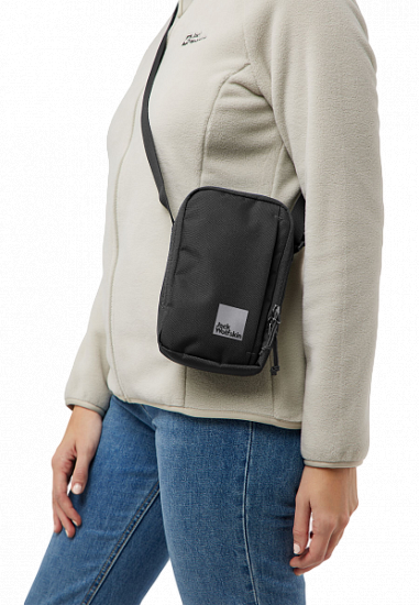 Сумка Jack Wolfskin Konya Bag Black - Фото 8 большая