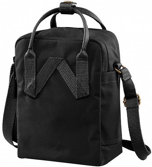 Сумка Fjallraven Kanken Sling Black - Фото 2 большая