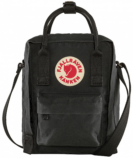 Сумка Fjallraven Kanken Sling Black - Фото 3 большая