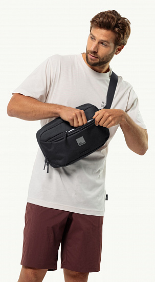 Сумка Jack Wolfskin Mainkai Crossbody Phantom - Фото 3 большая