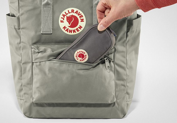 Сумка Fjallraven Kanken Totepack Ox Red - Фото 8 большая