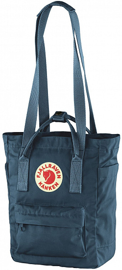 Сумка Fjallraven Kanken Totepack Mini Navy - Фото 3 большая