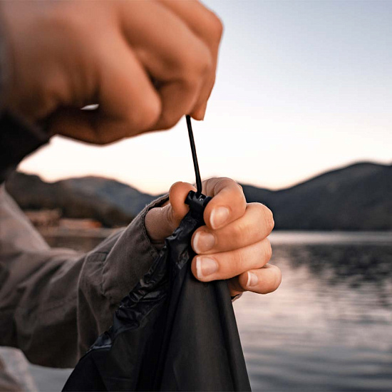Сумка-брелок Matador Droplet Wet-resistant bag Black - Фото 8 большая