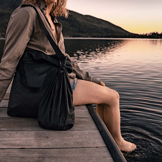 Сумка-брелок Matador Droplet Wet-resistant bag Black - Фото 11 большая