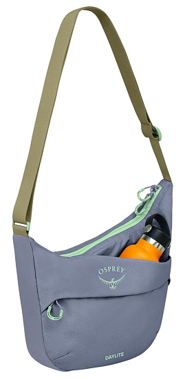 Сумка Osprey Daylite Crossbody Pouch Soundwave Grey/Latte Brown - Фото 4 большая