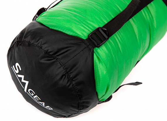 Компрессионный мешок SMGear Силикон 10л Зеленый - Фото 2 большая