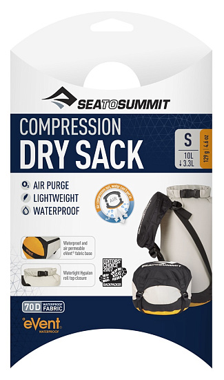 Компрессионный гермомешок Sea to Summit Dry Compression Sack S - Фото 2 большая