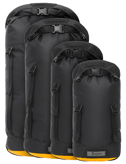 Компрессионный гермомешок Sea to Summit Evac Compression Dry HD 35 Black - Фото 2 большая