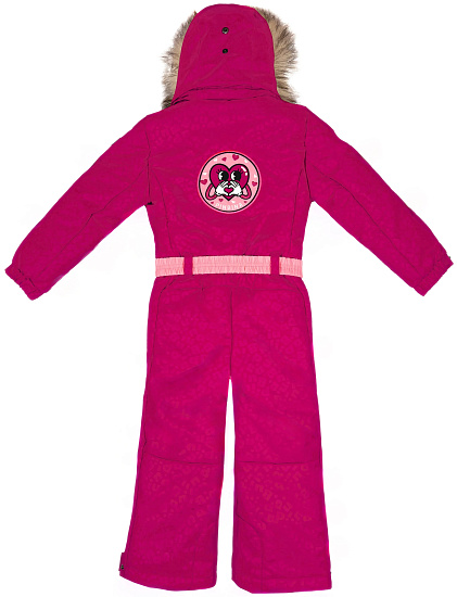 Комбинезон детский PinBina W-BG-O-01-11-F Embo Bright Fuchsia/Coral Pink/Pearl White - Фото 2 большая