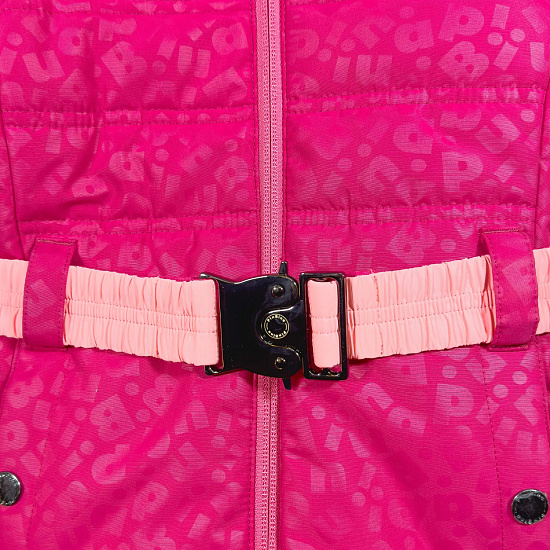 Комбинезон детский PinBina W-BG-O-01-11-F Embo Bright Fuchsia/Coral Pink/Pearl White - Фото 4 большая