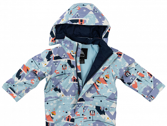 Комбинезон детский Burton One Piece Toddler Ski Snow Day - Фото 2 большая