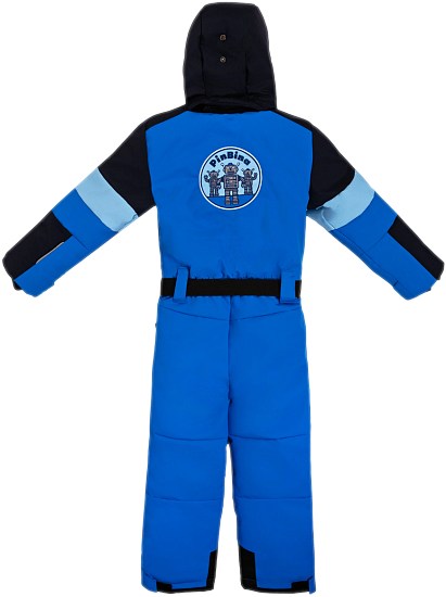 Комбинезон детский PinBina W-BB-O-01-12MM0052 Royal Blue/Dark Navy/Light Blue - Фото 2 большая