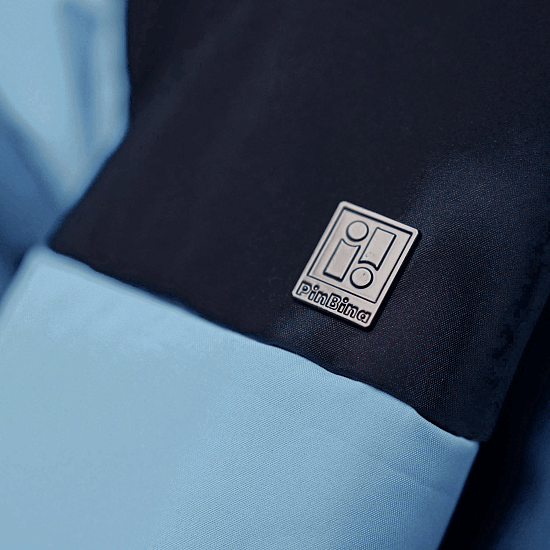 Комбинезон детский PinBina W-BB-O-01-12MM0052 Royal Blue/Dark Navy/Light Blue - Фото 4 большая