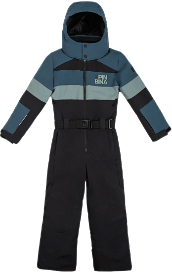 Комбинезон детский PinBina W-JB-O-01-12MM0054 Black/Olivegreen/Jade - Фото 1 большая