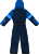 Комбинезон детский PinBina W-JB-O-01-12MM0053 Dark Navy/Dark Royal Blue/Royal Blue - Фото 2 малая