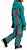 Комбинезон детский Burton Game Piece Green-Blue Morse Geo - Фото 3 малая