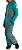 Комбинезон детский Burton Game Piece Green-Blue Morse Geo - Фото 4 малая