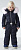 Комбинезон детский Poivre Blanc 1030-BBGL/A Embo Gothic Blue - Фото 7 малая