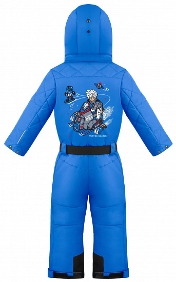 Комбинезон детский Poivre Blanc W22-0930-BBBY/A King Blue 3 - Фото 2 большая