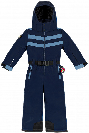 Комбинезон детский PinBina W-BB-O-01-11 Navy Blue/Dust Blue - Фото 1 большая