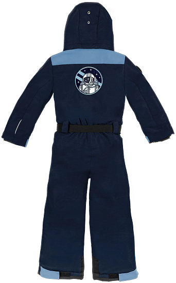 Комбинезон детский PinBina W-BB-O-01-11 Navy Blue/Dust Blue - Фото 2 большая