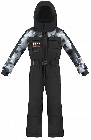 Комбинезон детский Poivre Blanc W22-0931-JRBY/C Cloudy Black - Фото 1 большая