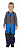 Комбинезон детский Bergans Ruffen Ins AthensBlue/Navy - Фото 4 малая