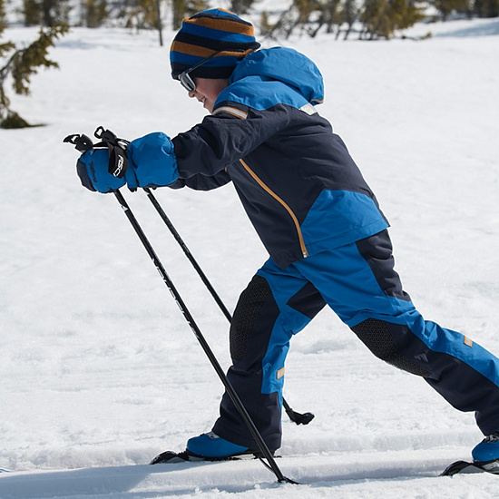 Комбинезон детский Bergans Ruffen Ins AthensBlue/Navy - Фото 2 большая