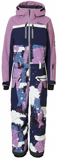 Комбинезон детский Rehall Livia-R-Jr. Camo Abstract Lavender - Фото 1 большая