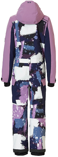 Комбинезон детский Rehall Livia-R-Jr. Camo Abstract Lavender - Фото 2 большая