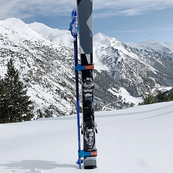 Связки для горных лыж Ski-N-Go Blue - Фото 4 большая