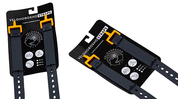Ремень эластичный Velohorosho Straps 40 (2шт) - Фото 2 большая