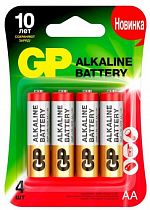 Батарейки GP Ultra Alkaline АА 15ARHCP-2CR4 (4 шт)