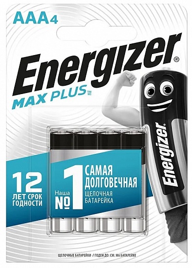Батарейка Energizer MAX Plus Alk AAA - Фото 1 большая