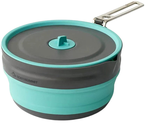Ковш Sea to Summit Frontier UL Collapsible Pot Light Blue - Фото 1 большая